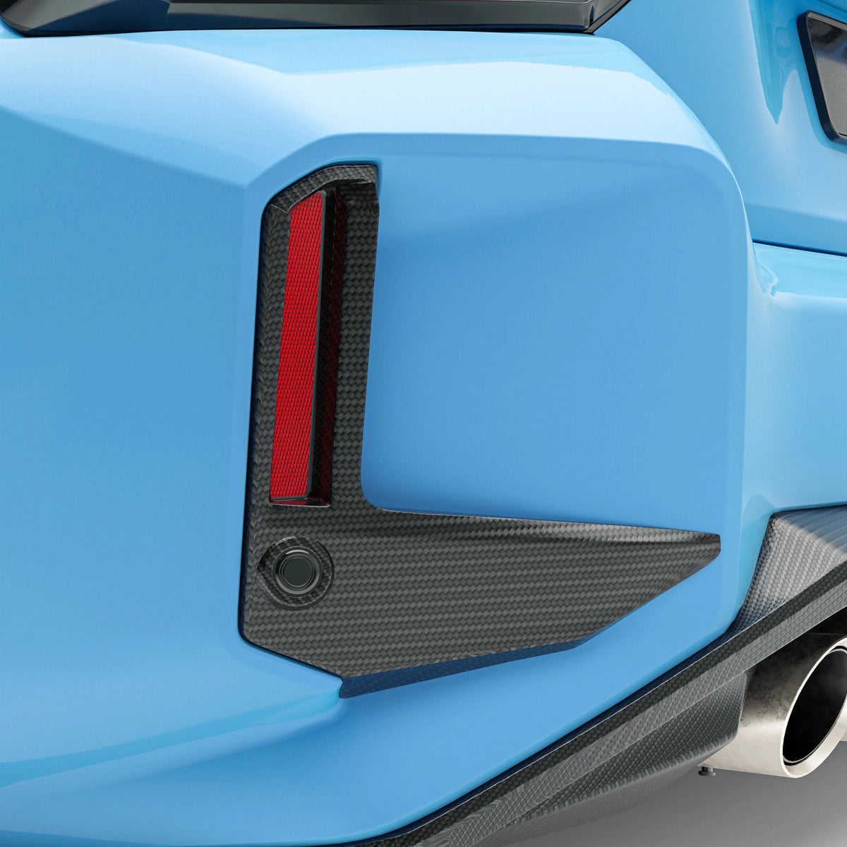Revozport Carbon Fiber Rear Canards for BMW G87 M2