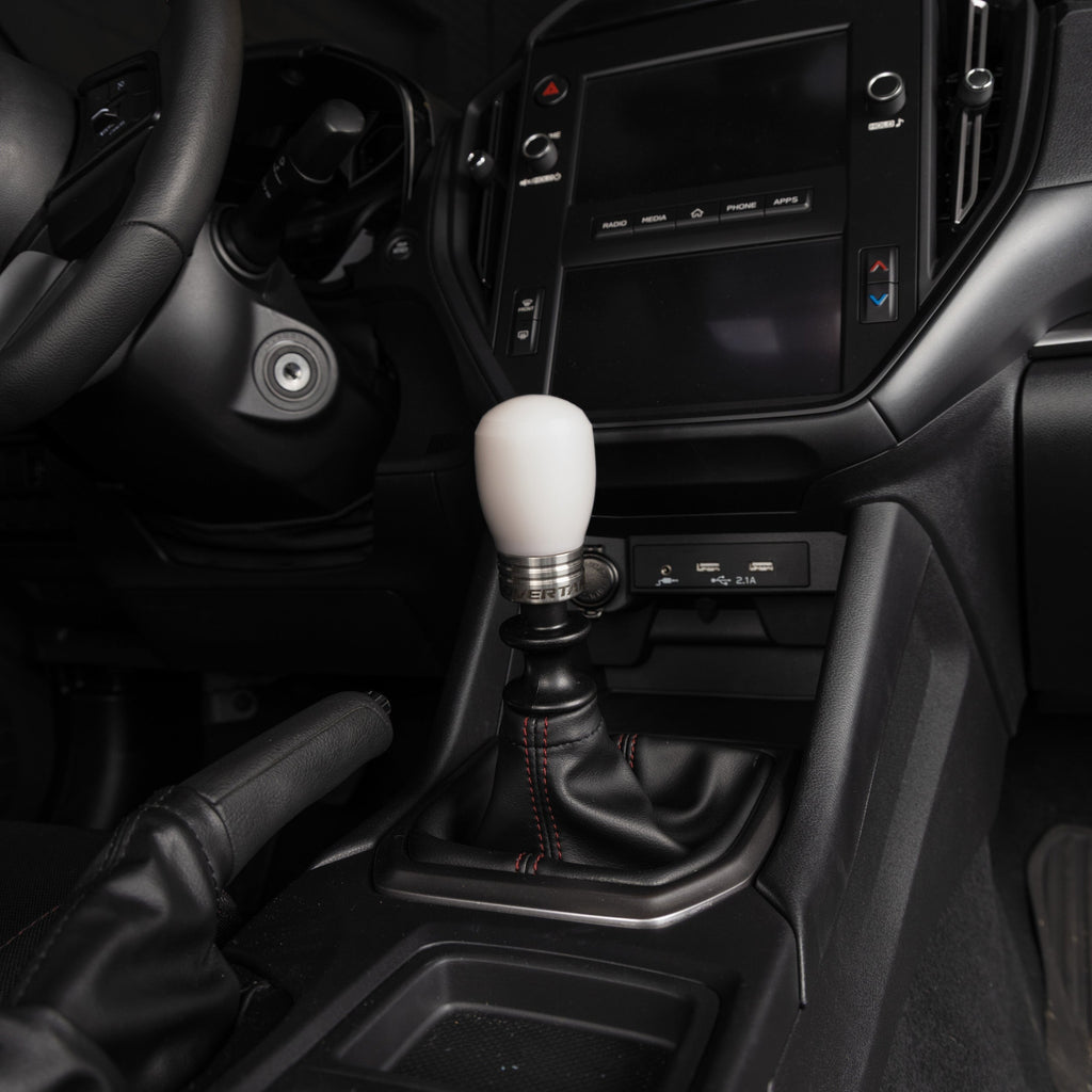 OVERTAKE ModKnob Weighted Delrin Shift Knob - Short - Subaru Manual Transmission