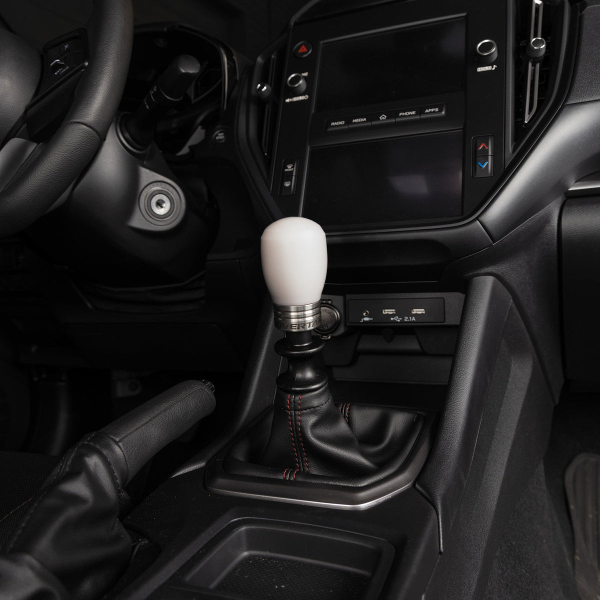 OVERTAKE ModKnob Weighted Delrin Shift Knob - Short - Subaru Manual Transmission