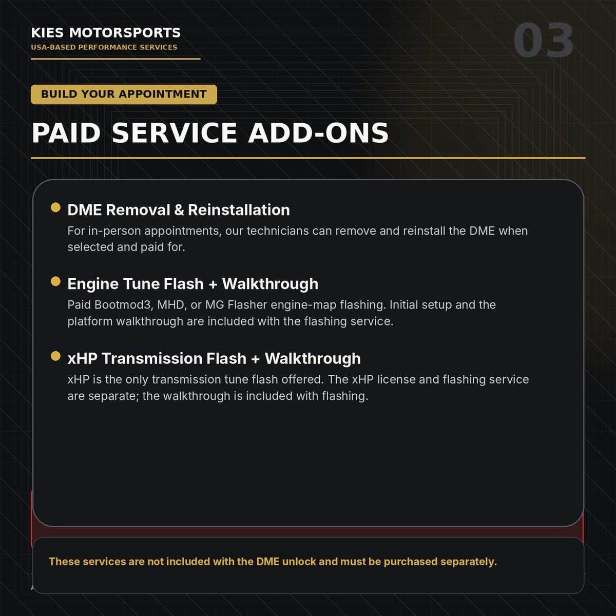 USA DME Unlock Service JUNE 2020+ and Newer (B46, B48, B58, S58, N63, & S63)