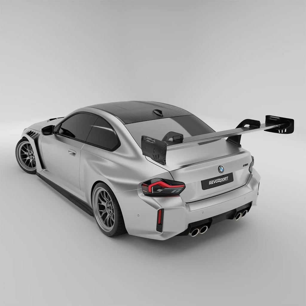 Revozport Carbon Fiber Rear Wing Spoiler for BMW G87 M2