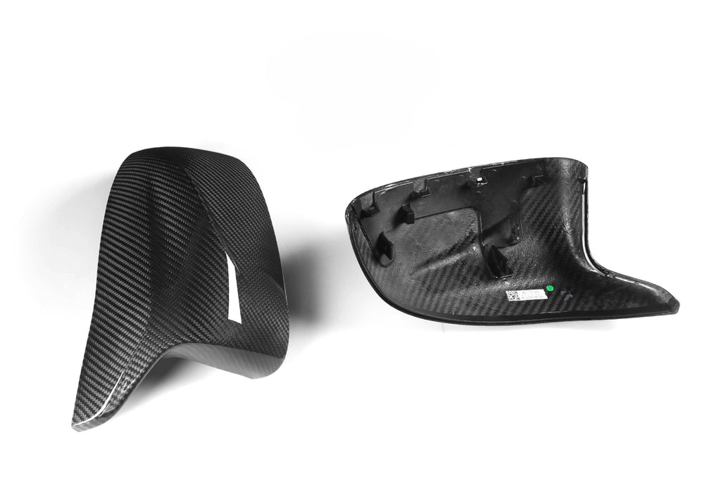 F97/F98 X3M/X4M OEM Style Dry Carbon Mirror Caps