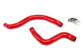 HPS Silicone Radiator Hose Kit Coolant Mitsubishi Lancer EVO 7 8, Red, 57-1040-RED
