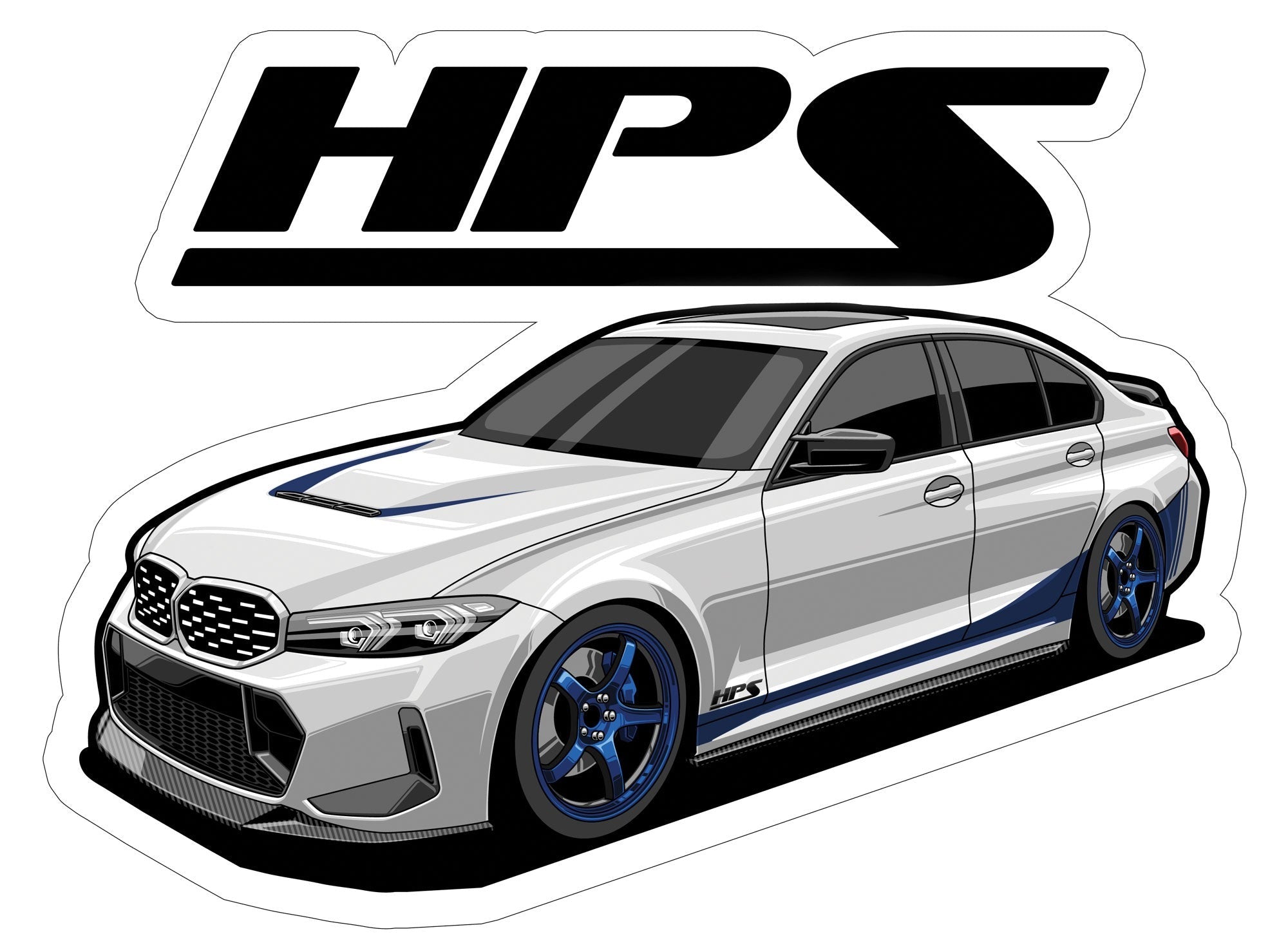 HPS Performance Bimmer Vinyl Sticker