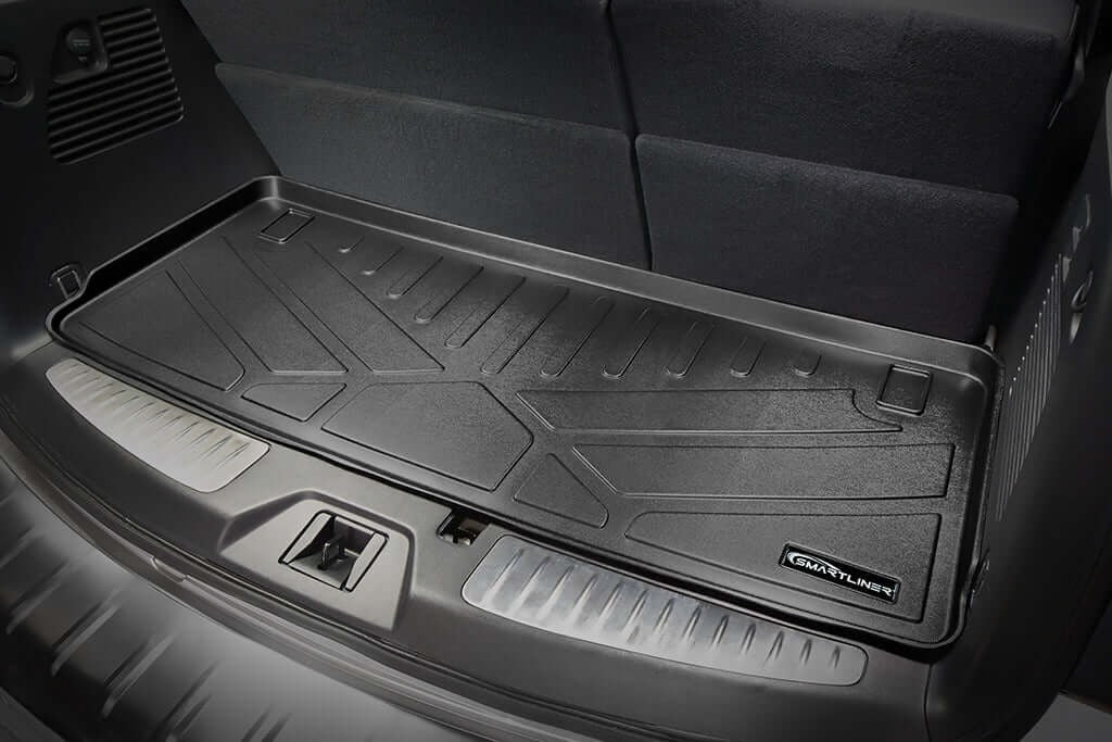 SMARTLINER Custom Fit Floor Liners For 2019-2024 Infiniti QX80/ 2019-2024 Nissan Armada With Bucket Seats & Center Console Only
