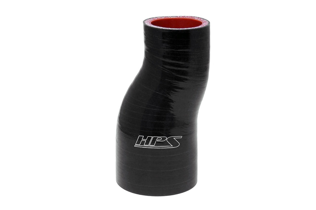HPS 2" - 2-1/2" Silicone Offset Reducer Coupler Hose, High Temperature 4-ply Reinforced