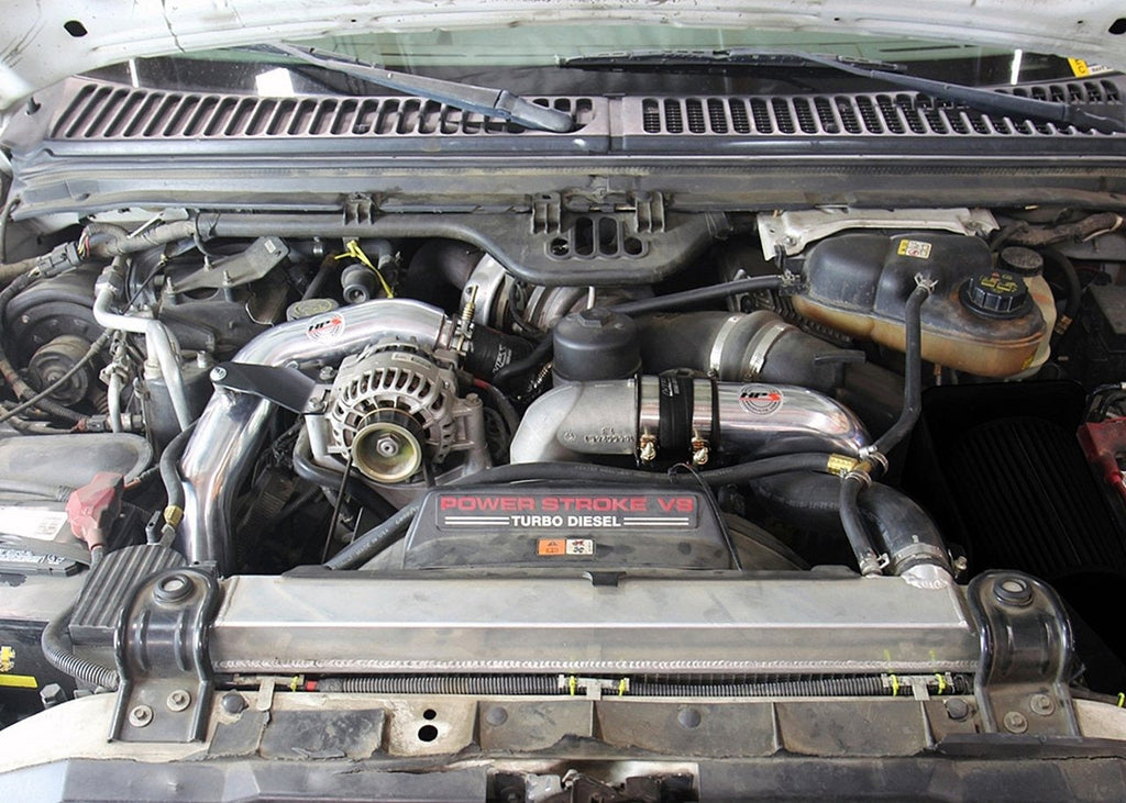 HPS Hot & Cold Side Charge Pipe with CAC Hose Intercooler Boots, 03-07 Ford F350 Superduty Powerstroke 6.0L Diesel Turbo