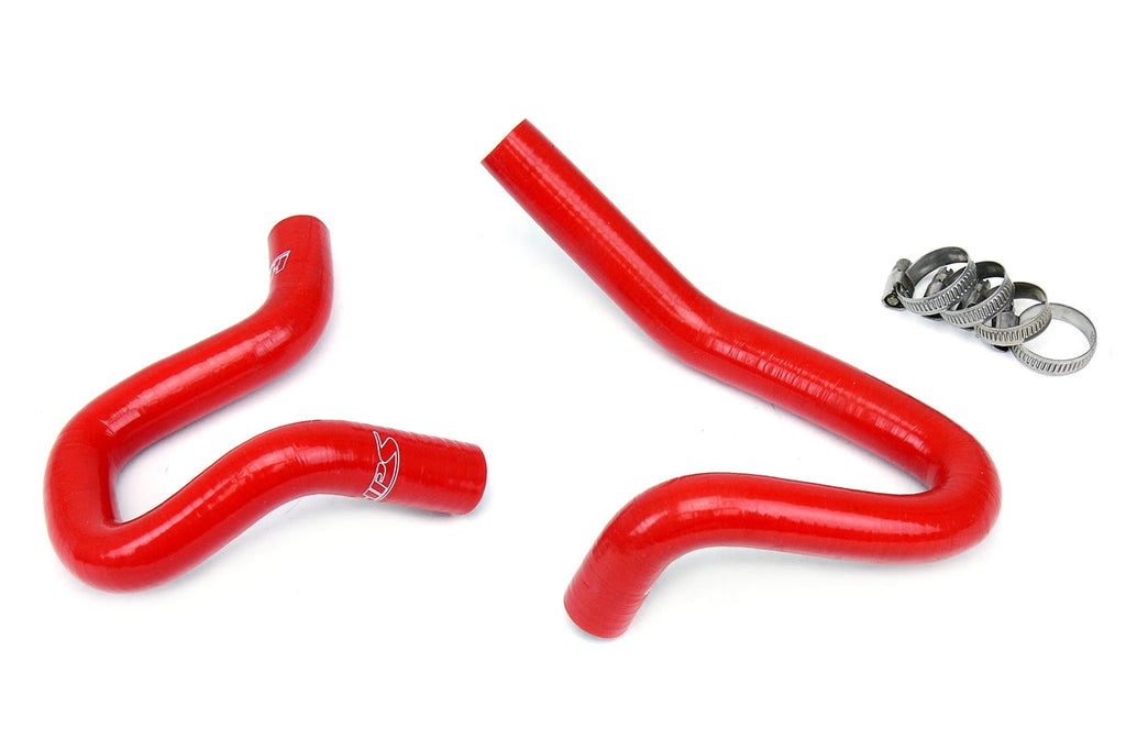 HPS Reinforced Red Silicone Heater Hose Kit Coolant Hyundai 10-14 Genesis Coupe 2.0T Turbo 4Cyl