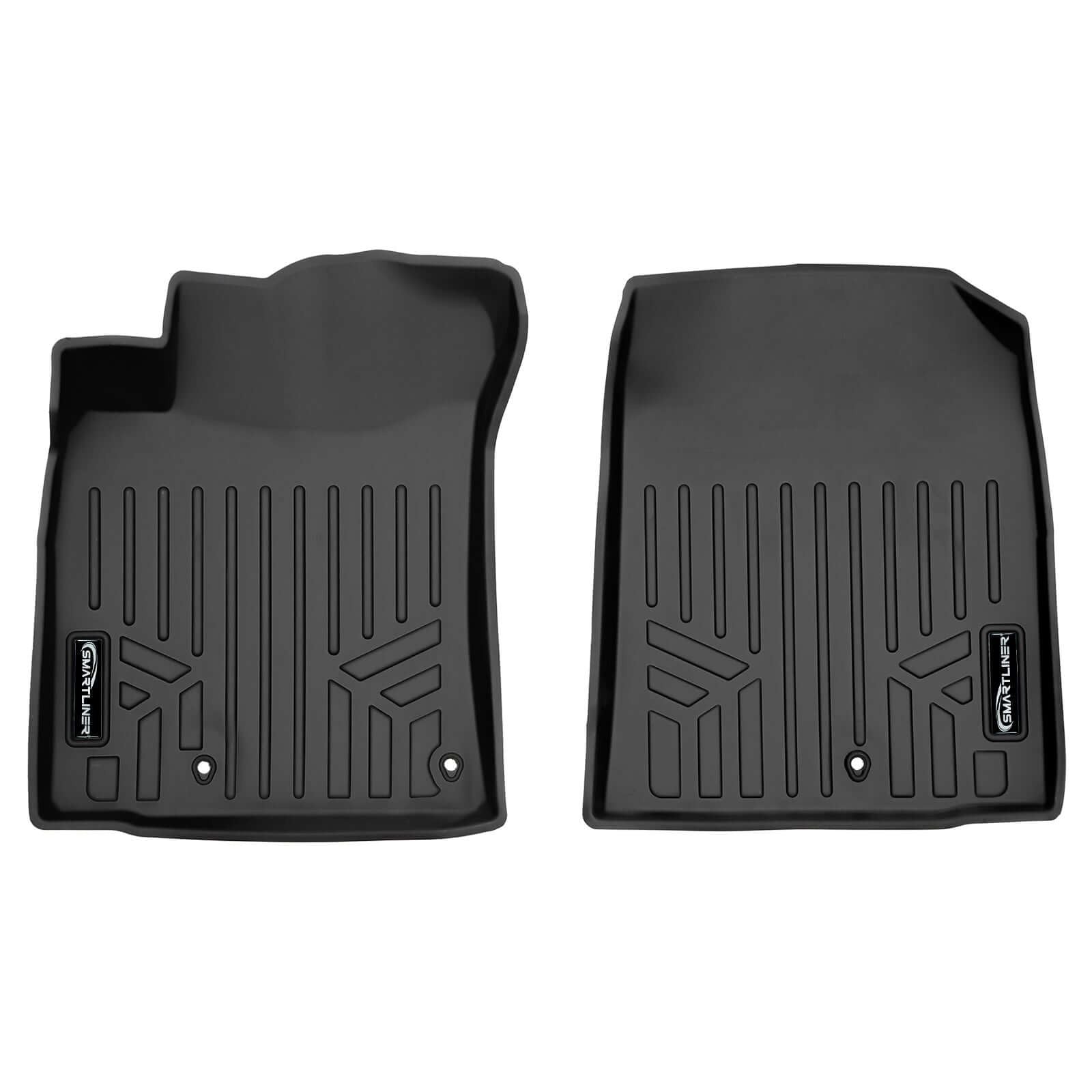SMARTLINER Floor Liners for 2019-2022 Hyundai Ioniq Hybrid Blue Trim no Subwoofer in Cargo Area (Does Not Fit Electric Models)