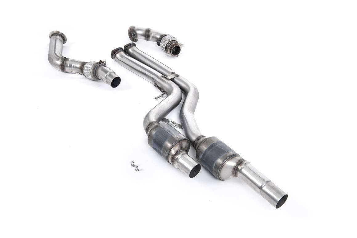 Milltek BMW F80 M3/F82 M4 - Large Bore Downpipe with GPF/OPF Delete and High Flow Sports Cat