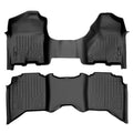 Smart TrimTM Floor Liners For 2012-2022 Ram 1500/2500/3500 Crew (4 Full Size Doors) (1st Row Bench)