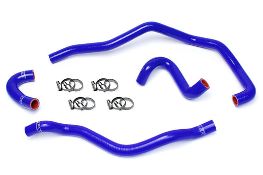 HPS Reinforced Blue Silicone Heater Hose Kit Coolant BMW 01-06 E46 M3 Left Hand Drive