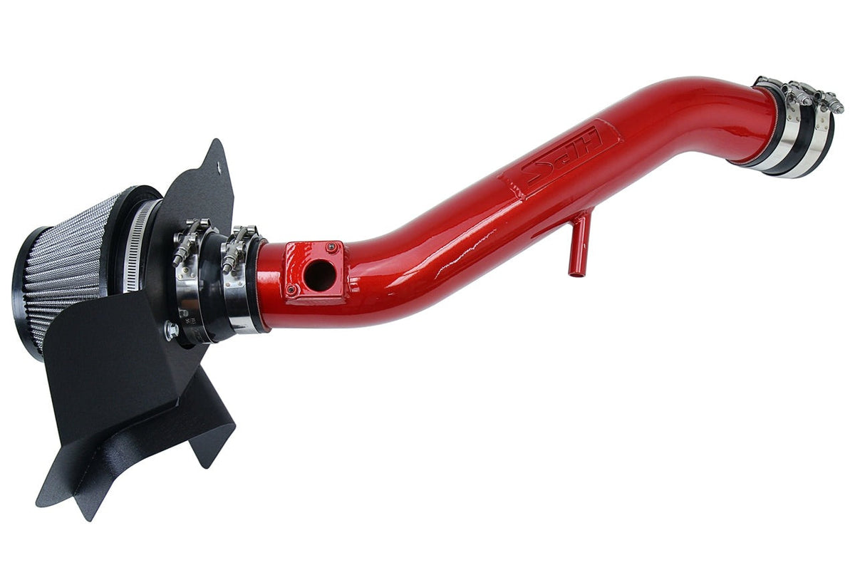 HPS Performance Air Intake Kit with Heat Shield, 2013-2020 Lexus GS350 3.5L V6, Red, 827-682R
