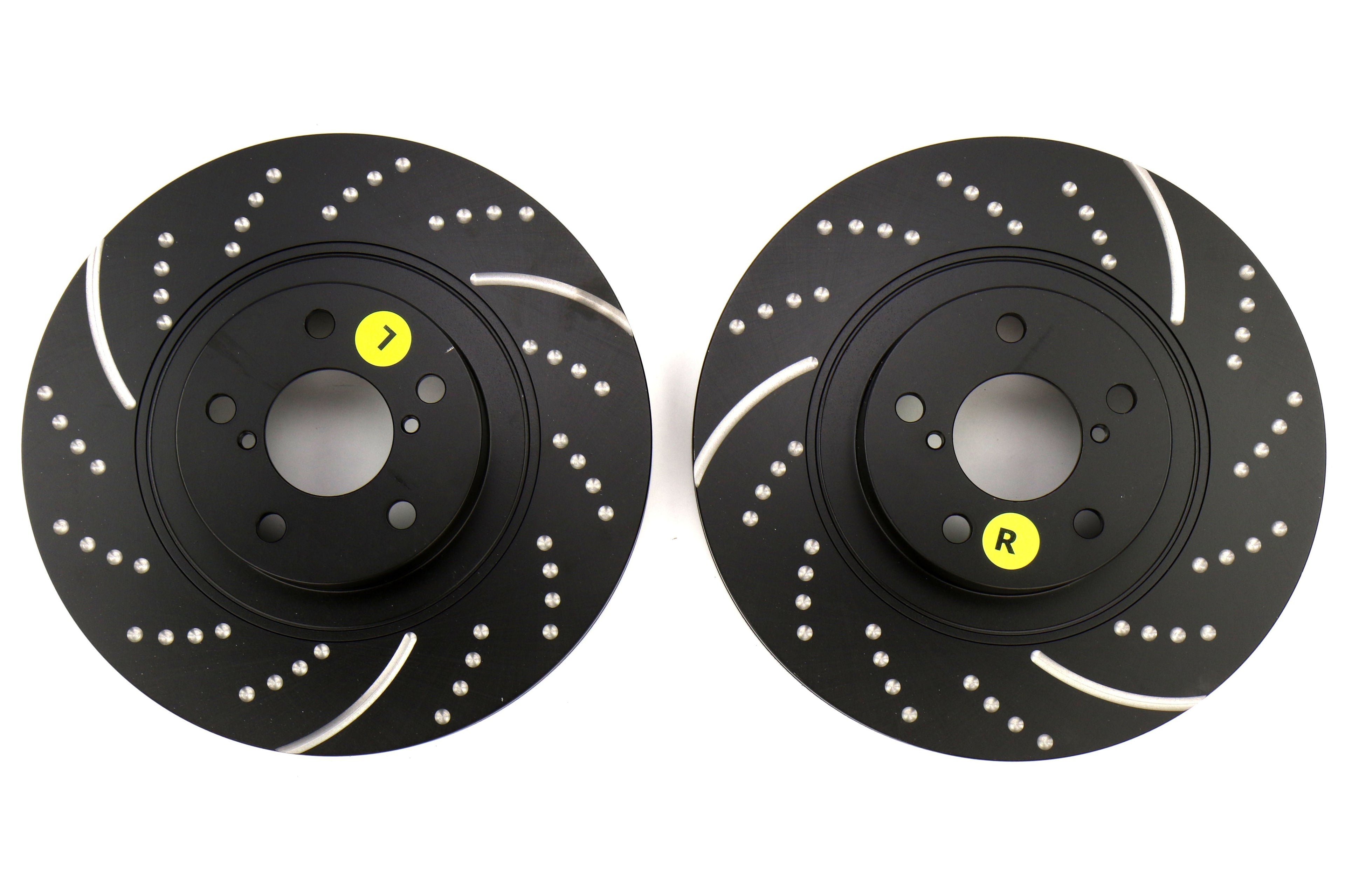 EBC Turbo Grooved Front Rotors - 2013-2026 Subaru BRZ / Toyota GT/GR86 / Scion FR-S (W/ Vented Rear Rotors)