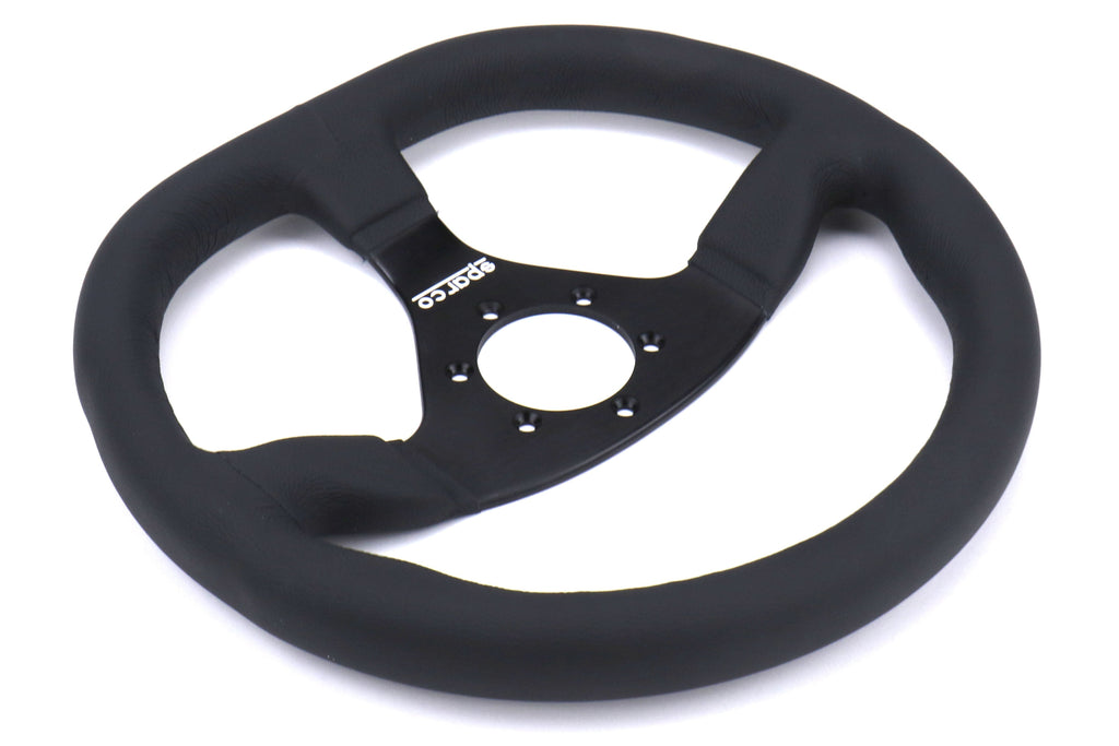 Sparco L360 Black Leather Steering Wheel - Universal