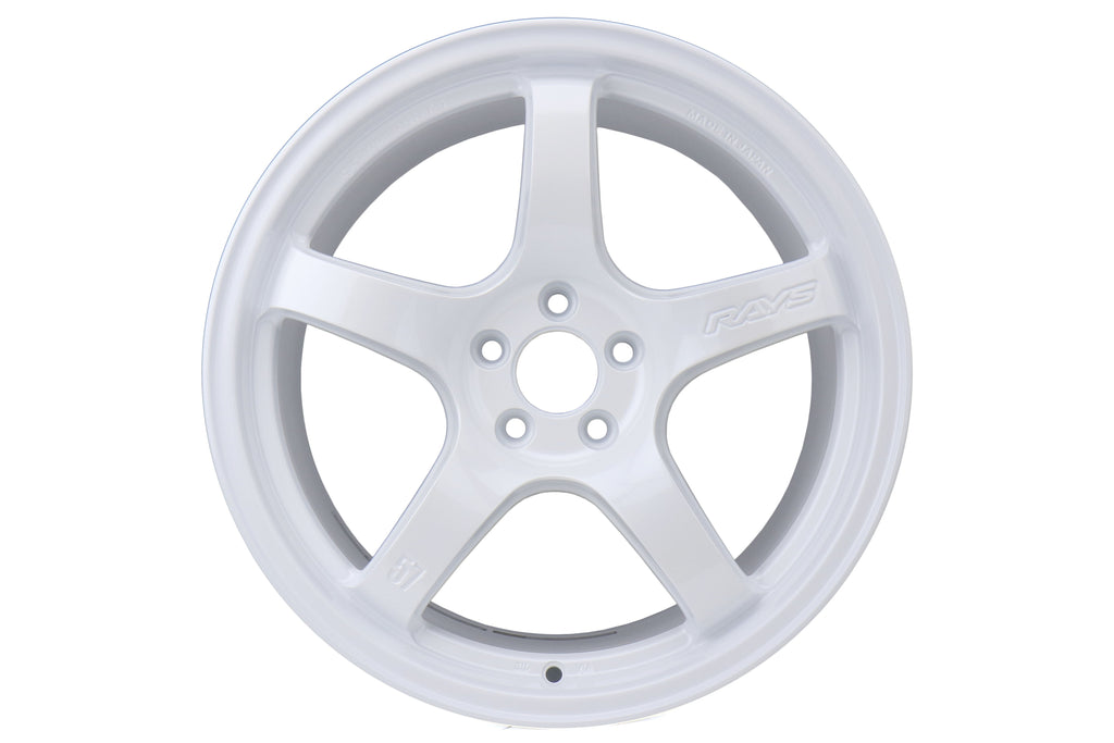 Rays Gram Lights 57CR Ceramic Pearl 17x9 +38 5x100 (Sold as pair) - 2013-2024 Subaru BRZ / Scion FR-S / Toyota GR86 / 2014-2018 Subaru Forester