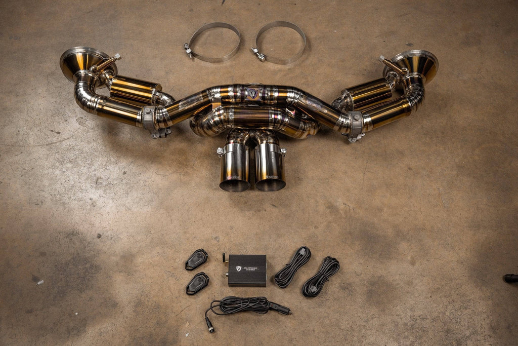 Valvetronic Valved Sport Exhaust System for Porsche 992 GT3/RS