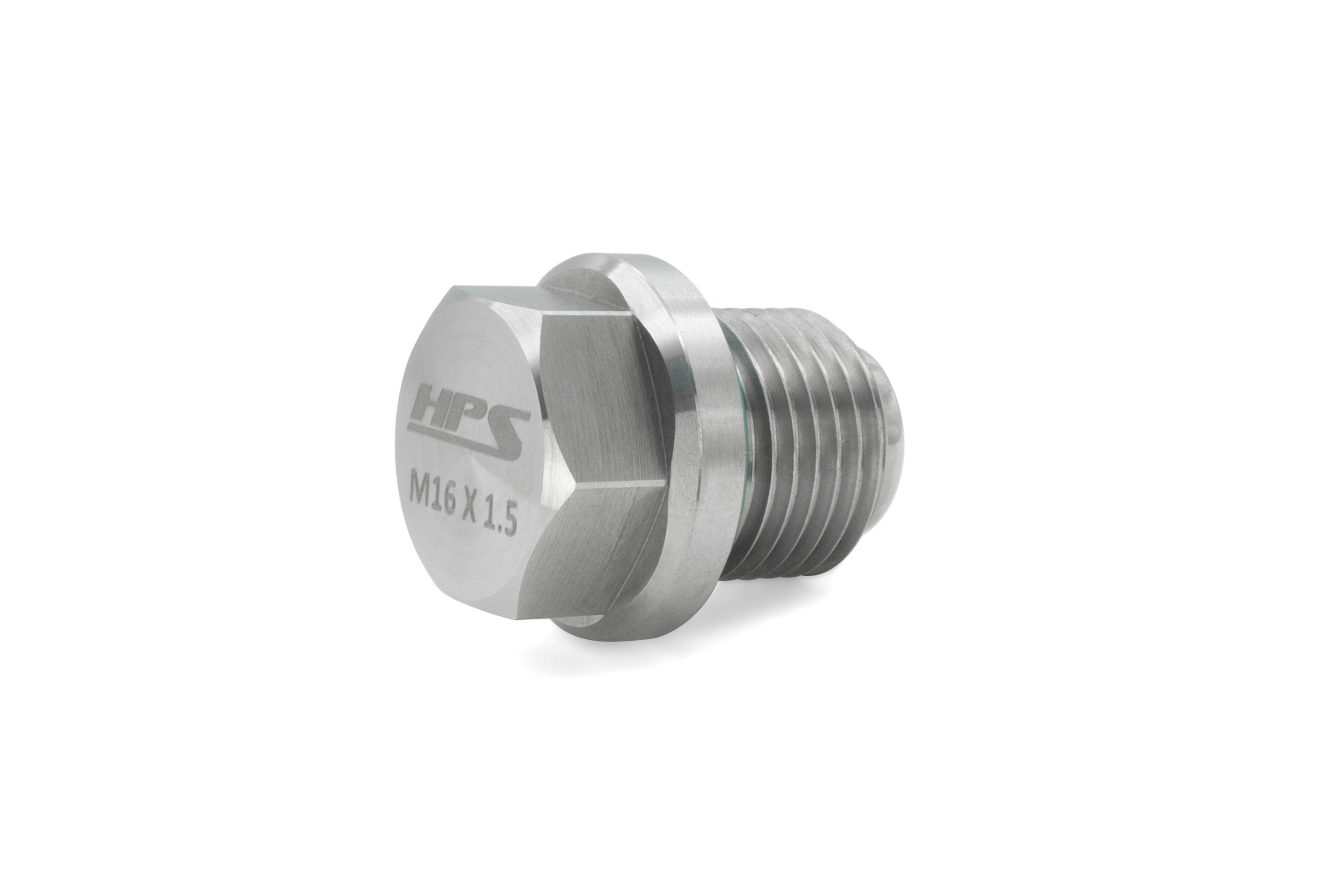 HPS Stainless Steel Magnetic Oil Drain Plug Bolt for Polaris Engine, Transmission, and Front Differential