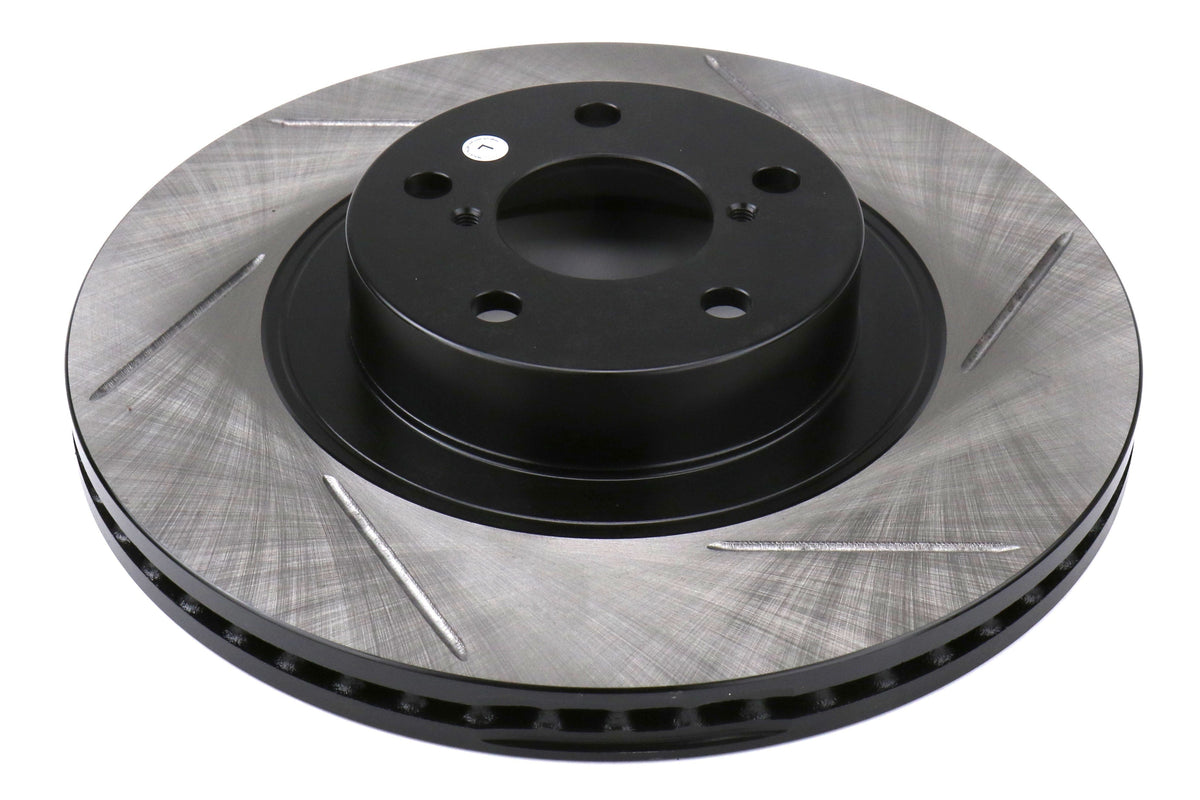 StopTech FR-S / BRZ Slotted Rotor (Front Left) - 2013-2016 Scion FR-S / 2013-2023 Subaru BRZ / 2012-2014 WRX / 2009-2018 Forester / 2005-2013 Outback / 2013-2017 Crosstrek / 2010-2014 Impreza / 2004-2006 Baja / 2017-2020 Toyota 86 / 2022-2023 GR86