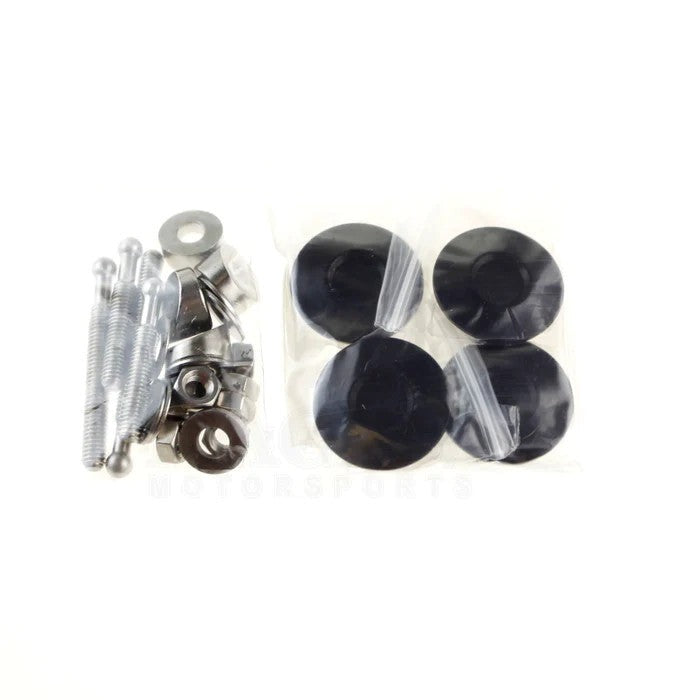 Move Over Racing Bumper Quick Release Kit (Black) - 2015-2021 Subaru WRX / STI