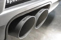 Porsche 718 Cayman / Boxster Bolt-On X-Pipe With Tips Slash Cut Single Wall Tips (Copy)