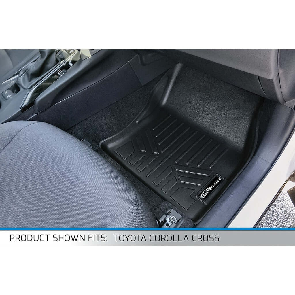 SMARTLINER Floor Liners for 2022-2026 Toyota Corolla Cross (Fits FWD)