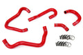 HPS Red Reinforced Silicone Heater Hose Kit Honda 00-05 S2000