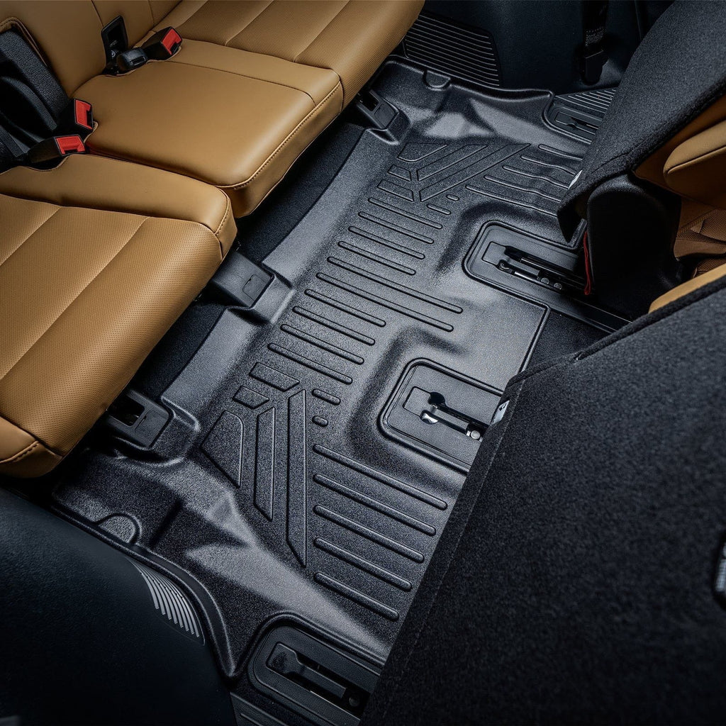 SMARTLINER Floor Liners for 2020-2025 Hyundai Palisade (2nd Row Bucket) With Center Console