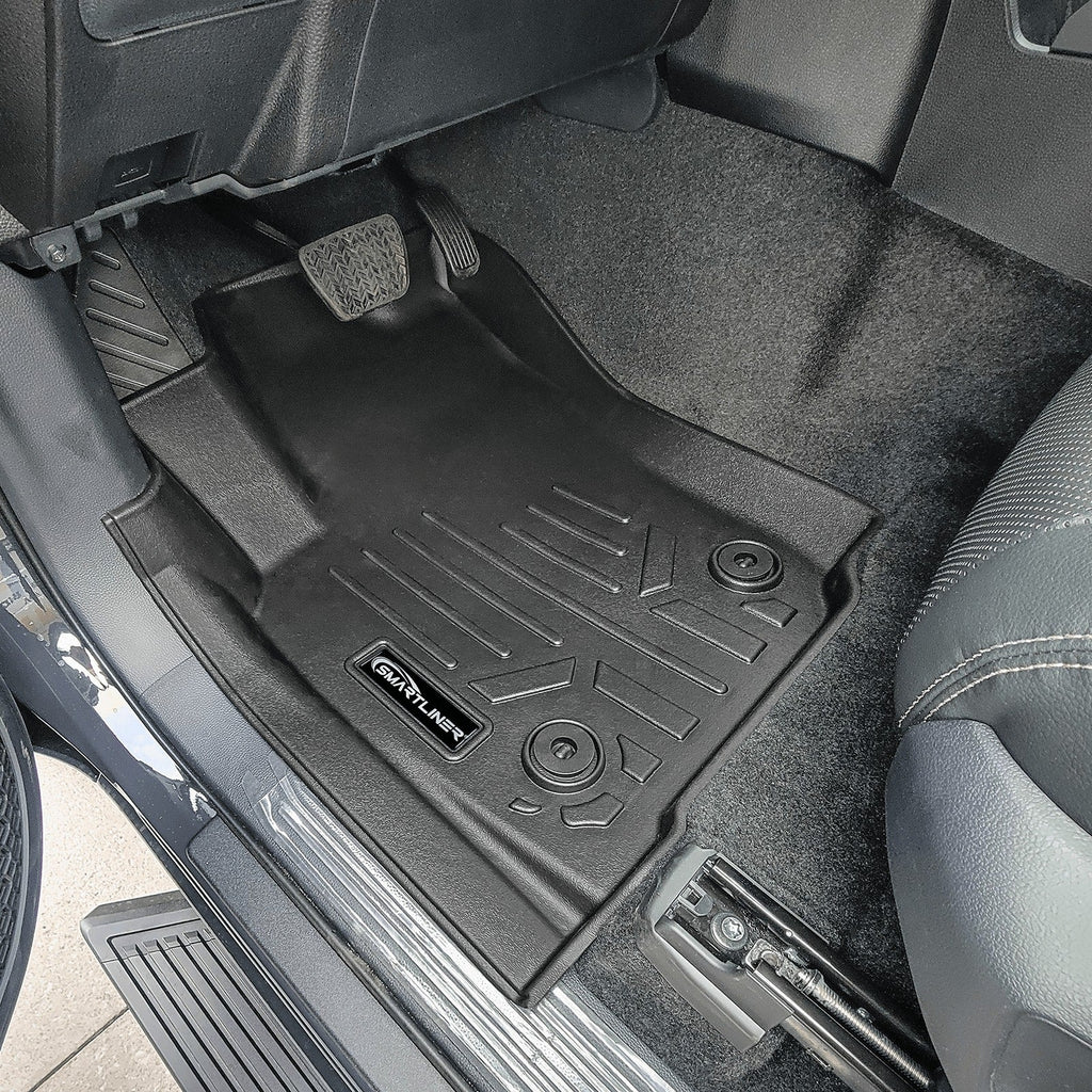 SMARTLINER Floor Liners for 2024-2026 Toyota Tacoma Hybrid Carpet Double Cab