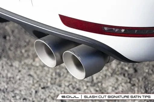Porsche Macan 2.0T Resonated Muffler Bypass Exhaust