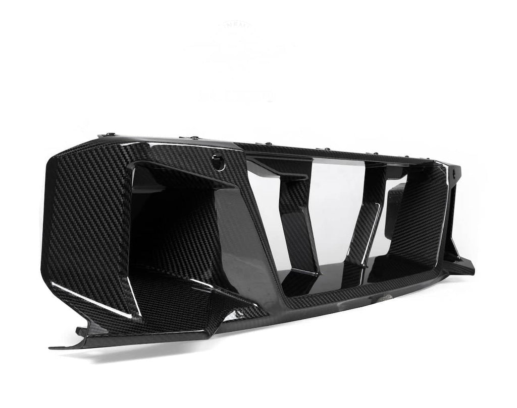 G87 SQ Dry Carbon Fiber Center Bumper Trim