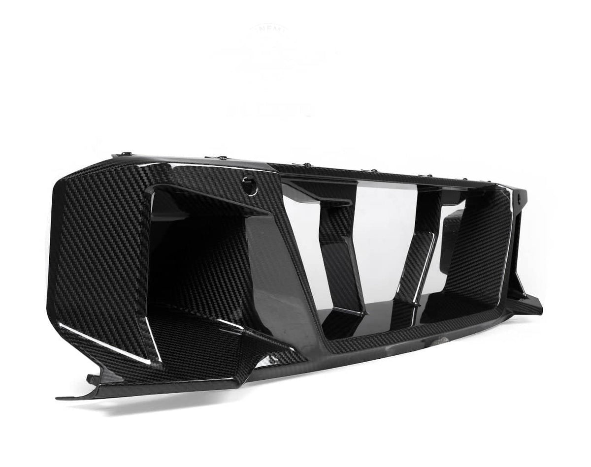 G87 SQ Dry Carbon Fiber Center Bumper Trim