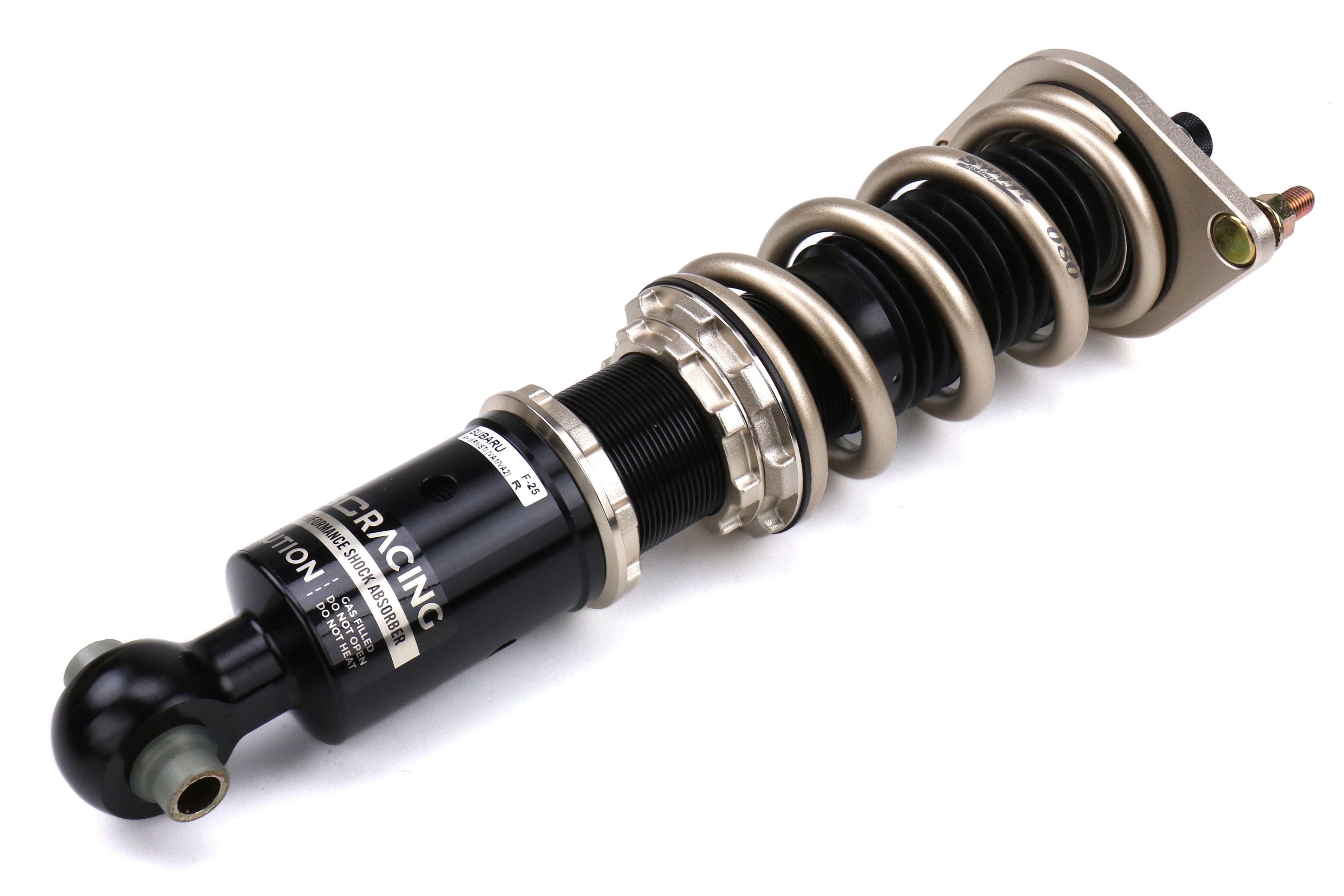 BC Racing BR Coilovers Extreme Low w/ Swift Springs (8K Front / 8K Rear) - 2015-2021 Subaru WRX / STI