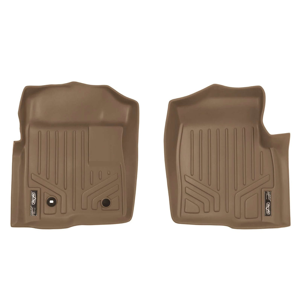 SMARTLINER Custom Fit Floor Liners For 2009-2010 Ford F-150 SuperCab with Flow-Through Center Console