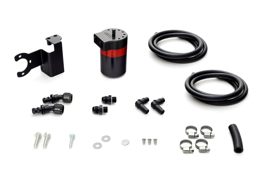 HPS Performance Aluminum Oil Catch Can Kit 2022-2026 Toyota Tundra 3.4L V6 Twin Turbo, 860-003