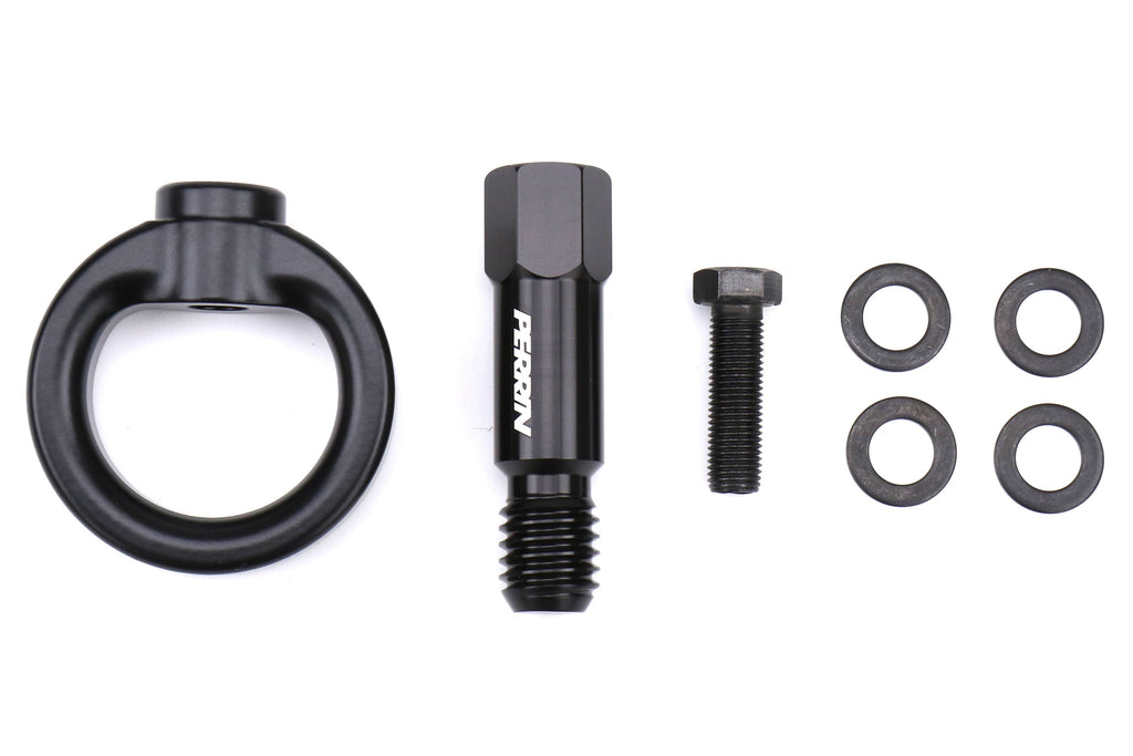 PERRIN Rear Tow Hook Kit (Black) - 2020-2024 Toyta GR Supra