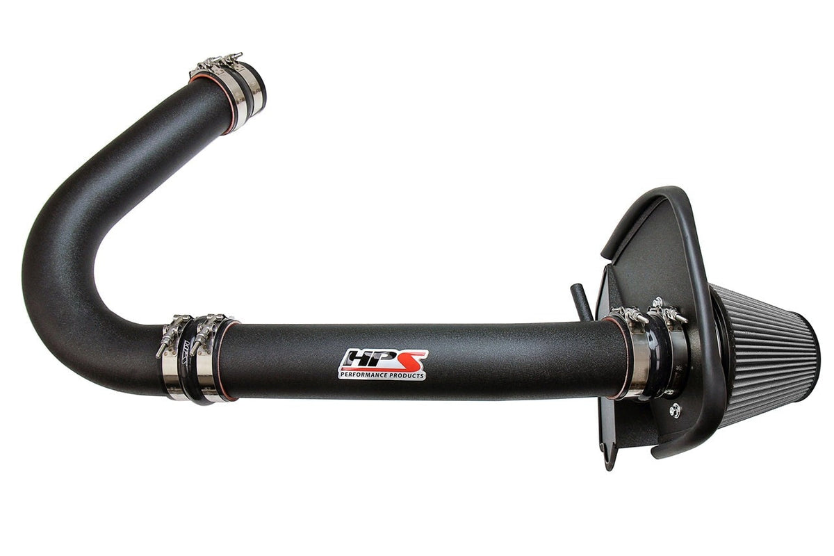 HPS Shortram Air Intake Kit 2011-2023 Dodge Charger 3.6L V6, Includes Heat Shield, 827-624
