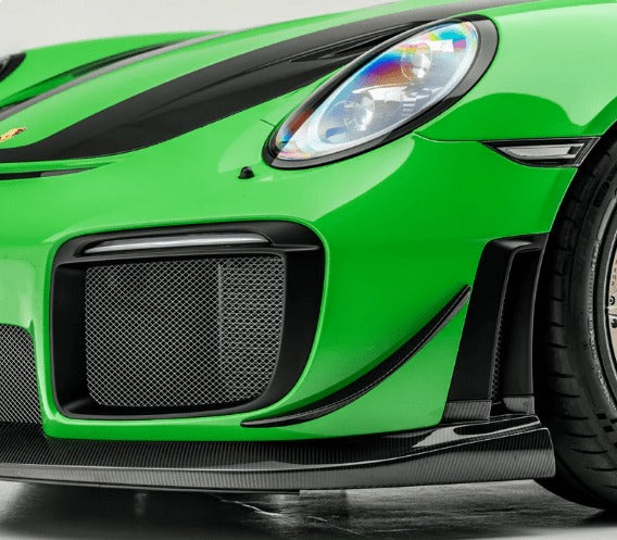 VORSTEINER PORSCHE 991 GT2 GW9 Aero Front Canards Carbon Fiber PP 2x2 Glossy