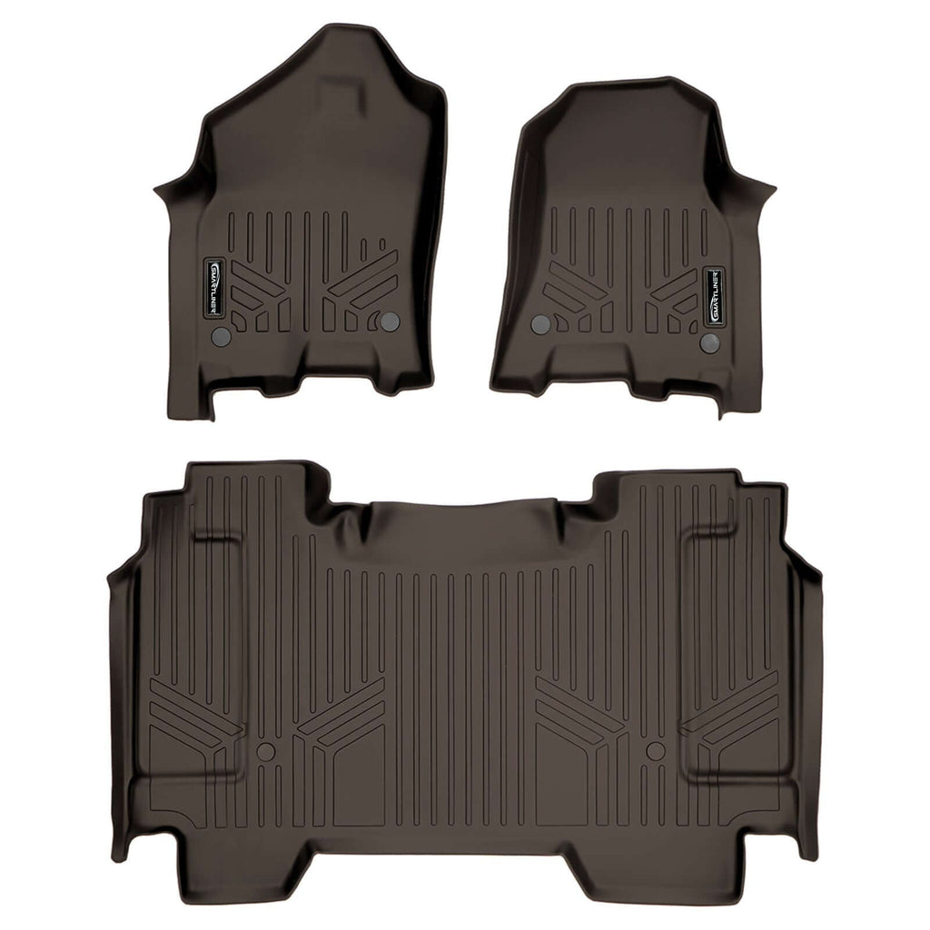 SmartCoverageTM Floor Liners For 2021-2024 Ram 1500 TRX without Rear Underseat Storage Box