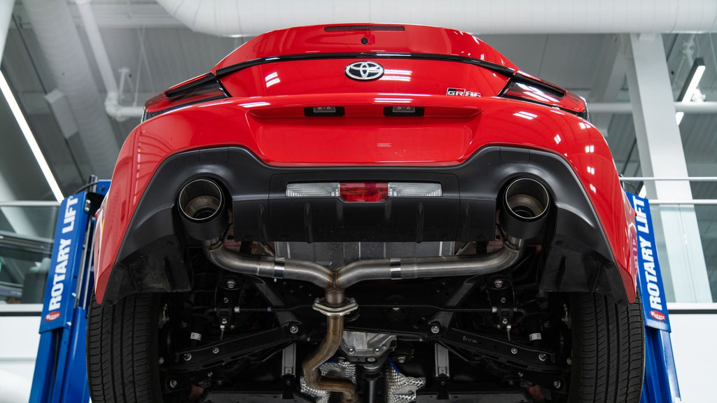 MBRP Axle Back Exhaust Dual Split w/ Carbon Tips - 2022-2024 Subaru BRZ / Toyota GR86