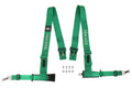 Takata 4 point Street Belt 3" w/ ASM (Green) - Universal