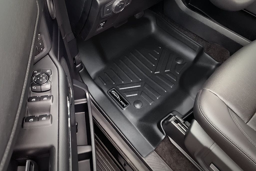 SMARTLINER Floor Liners for 2018-2024 Ford Expedition/Lincoln Navigator 2nd Row Bucket Seats (no Max or L)