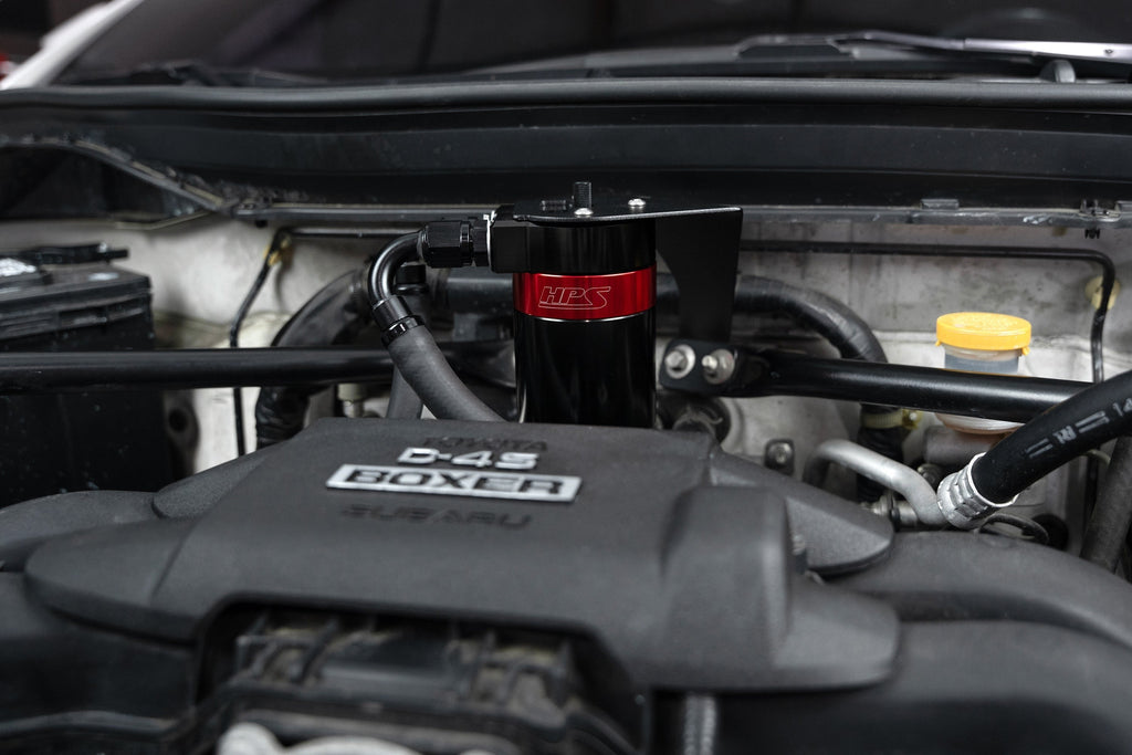 HPS Aluminum Oil Catch Can Kit 2013-2020 Subaru BRZ 2.0L FA20D, 860-030, Open Box