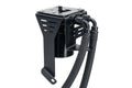 HPS Performance Aluminum Oil Catch Can Kit 2012-2015 Honda Civic Si 2.4L K24Z7, Black, 860-027WB