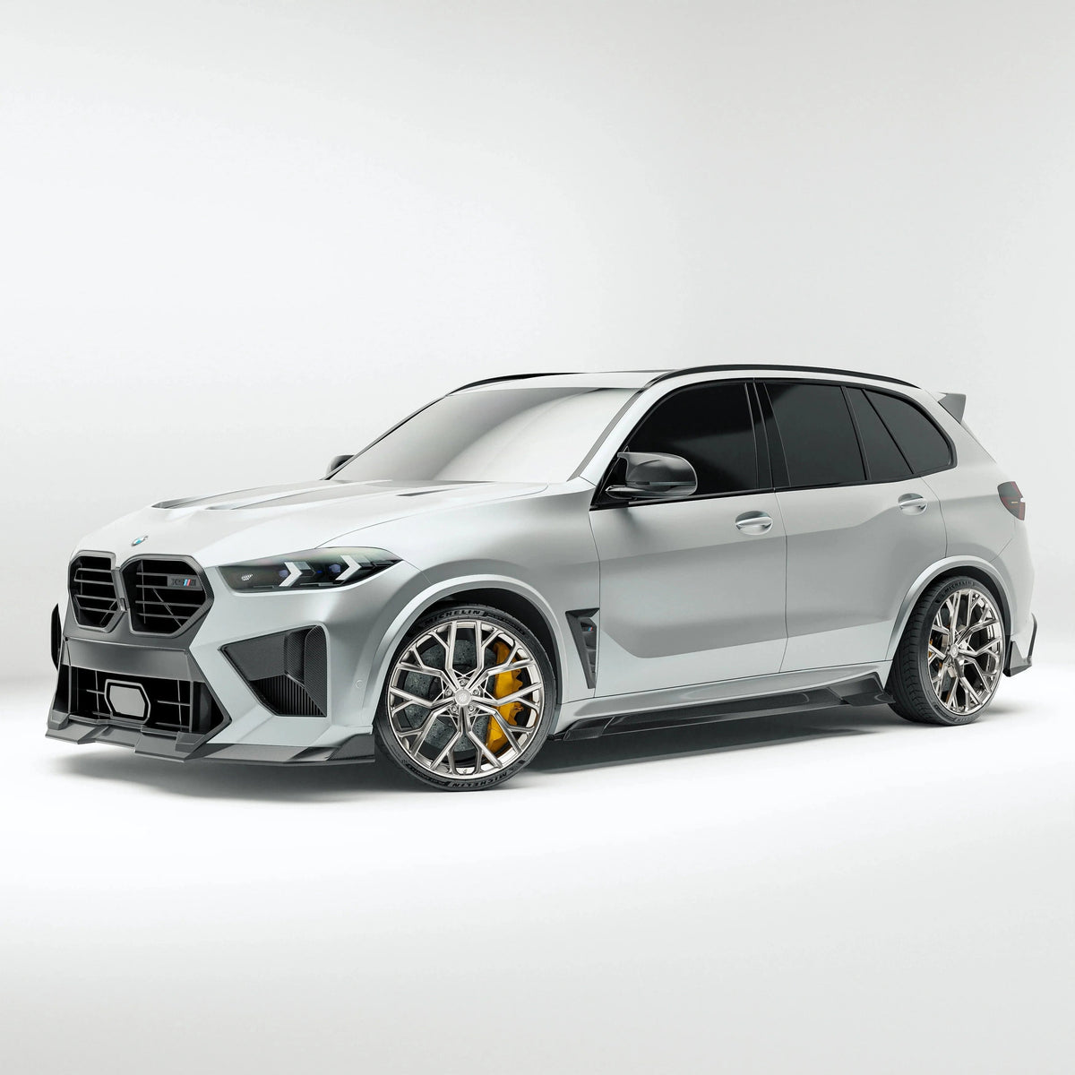 Revozport Carbon Fiber Side Skirts for BMW X5M F95 LCI (2023+)