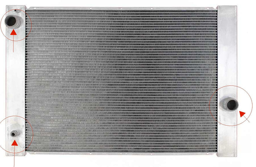 BMW E60/E61 5-Series Radiator By Nissens 17117534914 or 17117519209