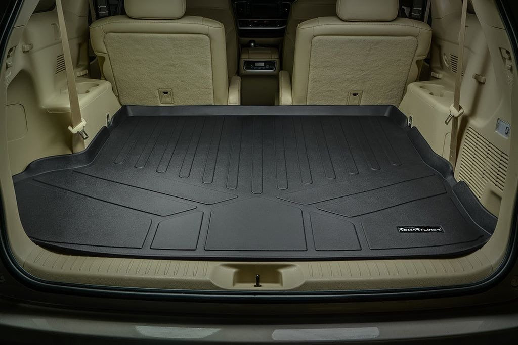 SMARTLINER Custom Fit Floor Liners For 2014-2019 Toyota Highlander Hybrid (with 2nd Row Bucket Seat)