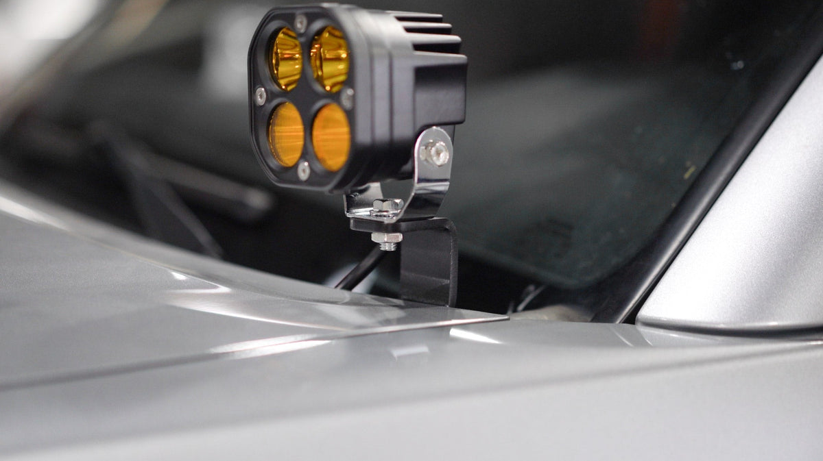 HPS Ditch Light Bracket Kit Toyota 2016-2023 Tacoma, DTC-101