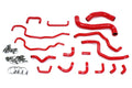HPS Red Reinforced Silicone Radiator + Heater Hose Kit Subaru 15-16 WRX STI 2.5L Turbo