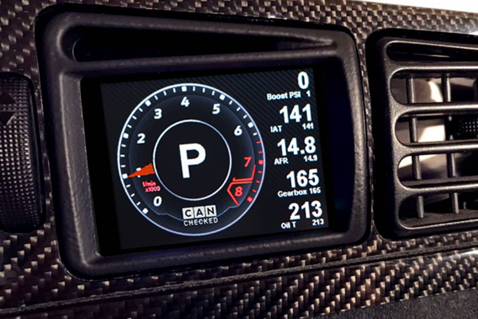 CANchecked VW Corrado Facelift MFD28 Multi Function Display | 2.8" Gen2 (LHD)